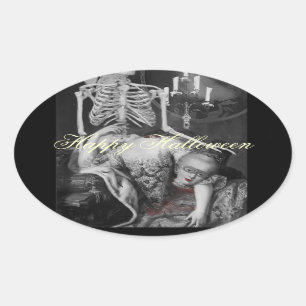 Adesivo Oval O Retrato