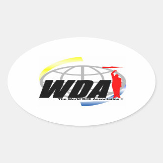 Adesivo Oval O World Drill Association Sticker