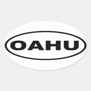 ADESIVO OVAL OAHU