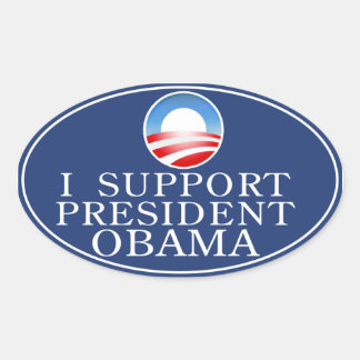 Adesivo Oval Obama Sticker
