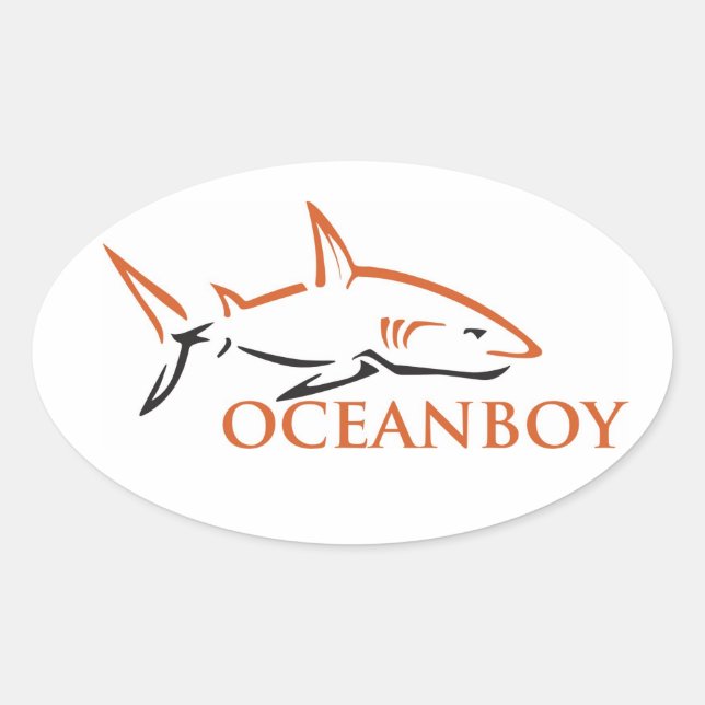 Adesivo Oval Oceanboy (Frente)