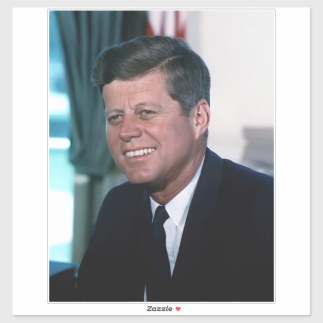 Adesivo Oval Office President John Jack F. Kennedy (Folha)