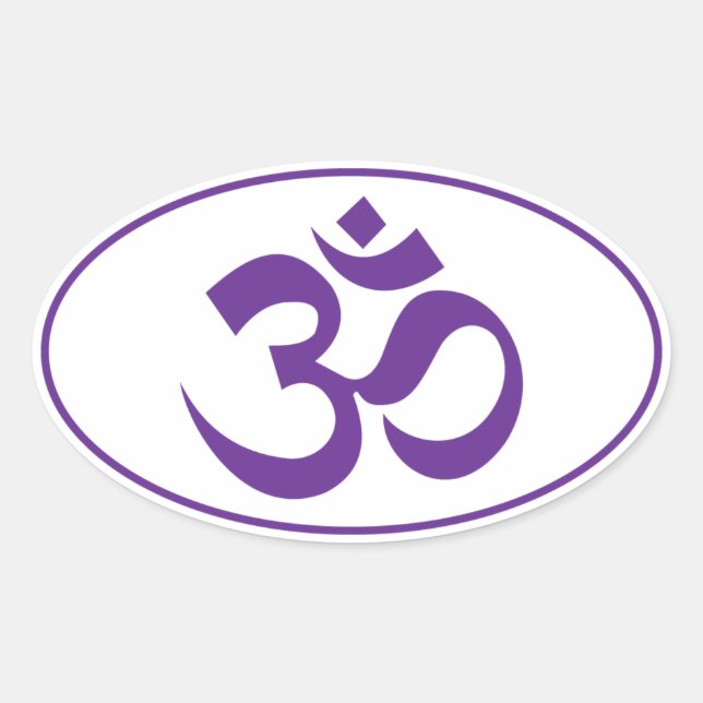 ADESIVO OVAL OM (Frente)