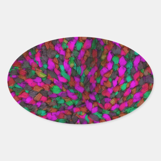 Adesivo Oval Onda (Frente)