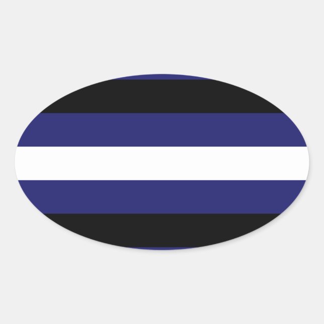 ADESIVO OVAL ORGULHO DE COURO (Frente)