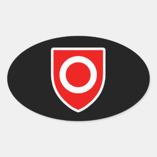 Adesivo Oval Orgulho de propriedade