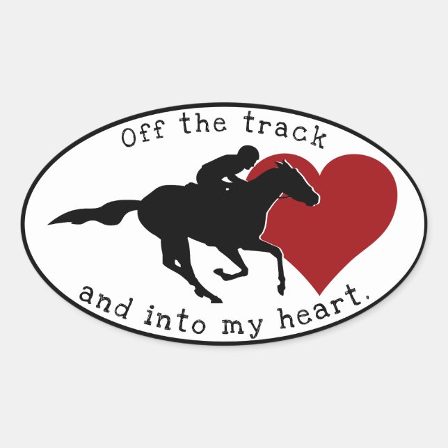 Adesivo Oval Oval Off the Track Sticker (Frente)