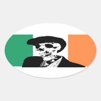 Adesivo Oval Paddy Pogue Pequeno Oval