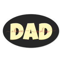 Pai Nome personalizado dos filhos