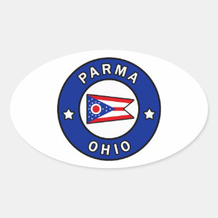 Adesivo Oval Parma Ohio
