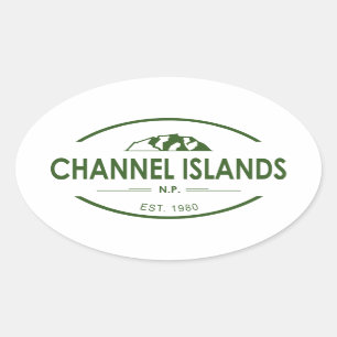 Adesivo Oval Parque Nacional das Ilhas do Canal