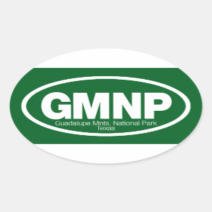 Adesivo Oval Parque Nacional das Montanhas Guadalupe