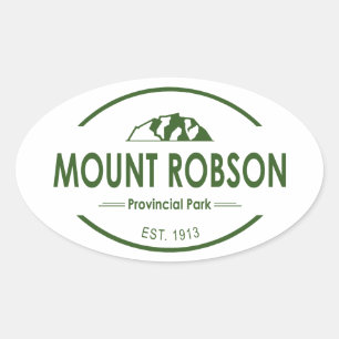 Adesivo Oval Parque Provincial de Monte Robson