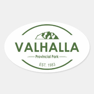 Adesivo Oval Parque Provincial de Valhalla
