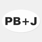 Adesivo Quadrado Desenho PB e J Melhores Amigos Pb e J BFF