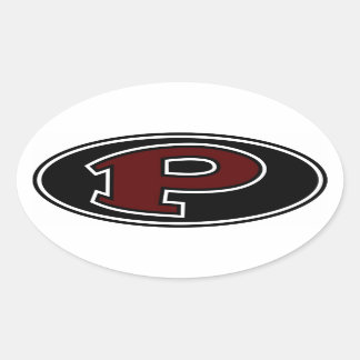Adesivo Oval Pearland Oilers Logo Stickers