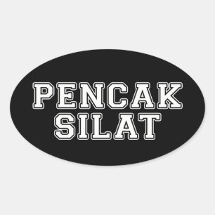 Adesivo Oval Pencak Silat