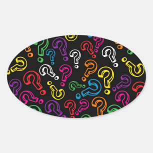 Adesivo Oval Perguntas
