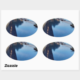 Adesivo Oval Personalizado
