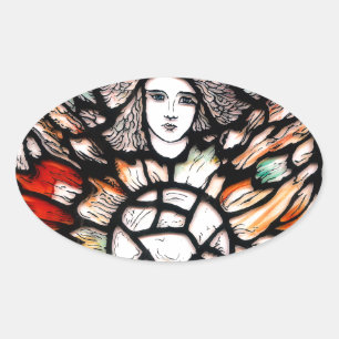 Adesivo Oval Personalizar produto