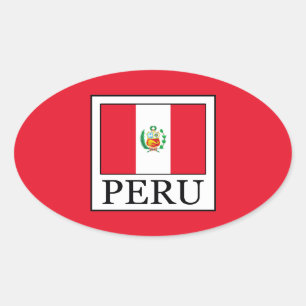 Adesivo Oval Peru