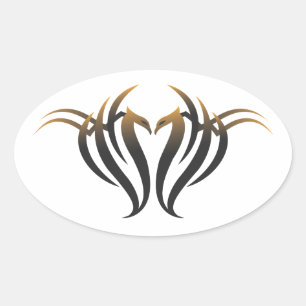 Adesivo Oval Phoenix