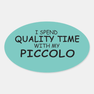 Adesivo Oval Piccolo Oval Sticker