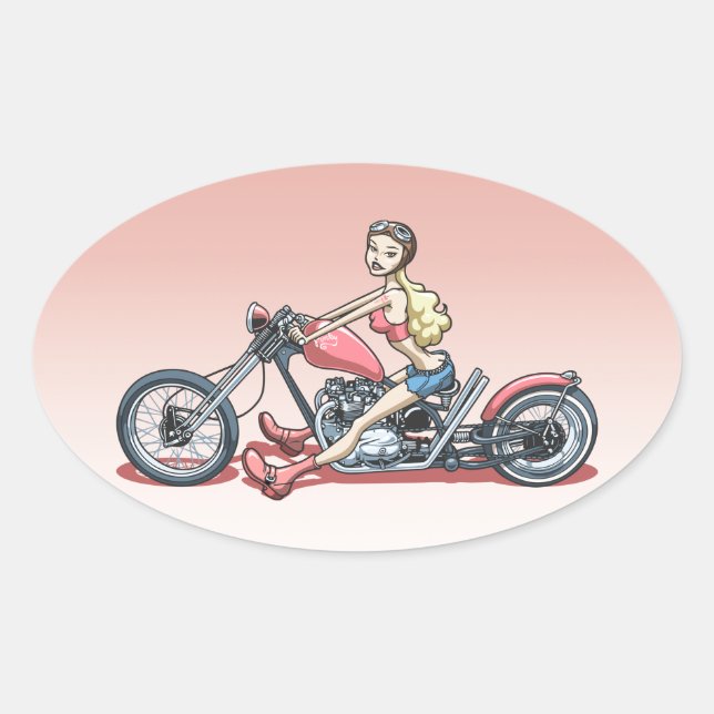 Adesivo Oval Pinky 614 (Frente)