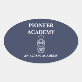 Adesivo Oval Pioneer Acton Academy Oval Sticker