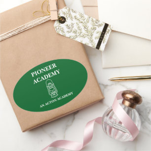 Adesivo Oval Pioneer Acton Academy Oval Sticker