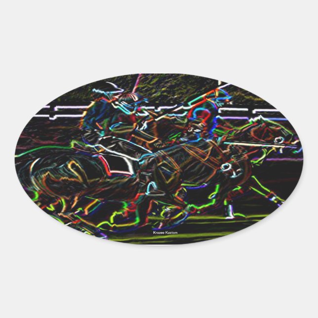 Adesivo Oval Polo (Frente)