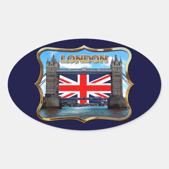 Adesivo Oval Ponte Torre (Frente)