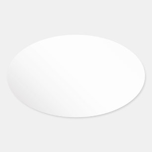 Adesivo Oval Prateado