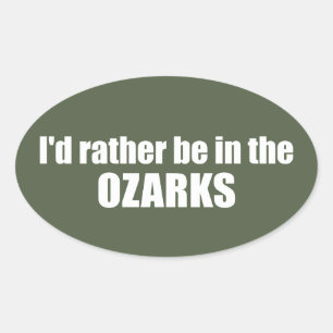 Adesivo Oval Preferencialmente Estaria Nos Ozarks