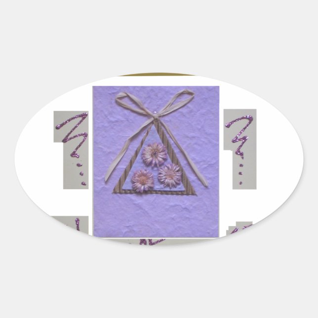 Adesivo Oval Professor, você me ensina a esperar pela melhor ar (Frente)