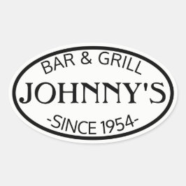 Adesivo Oval Promo Oval Branco