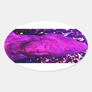 Adesivo Oval Quan Yin