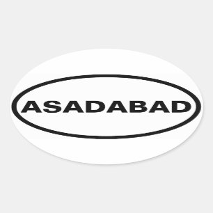 Adesivo Oval QUATRO Asadabad