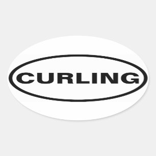 ADESIVO OVAL QUATRO "CURLING"