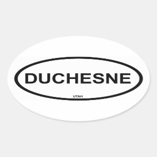 Adesivo Oval QUATRO Duchesne