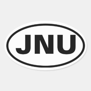 Adesivo Oval QUATRO Juneau, Alaska "JNU "