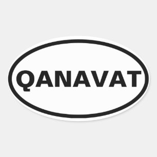 Adesivo Oval QUATRO Qanavat