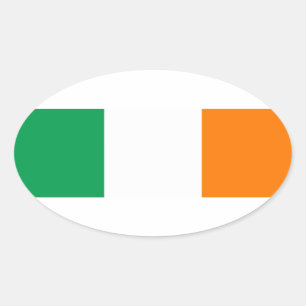 Adesivo Oval Quatro Sinalizador Irlanda