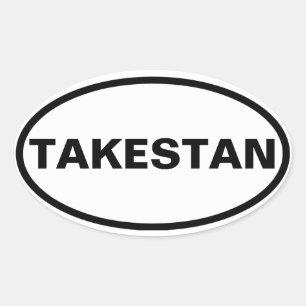 Adesivo Oval QUATRO Takestan