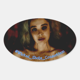 Adesivo Oval Quebrado