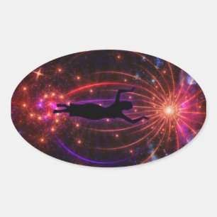 Adesivo Oval Revelação