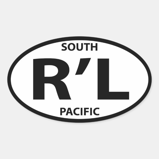 Adesivo Oval R'lyeh Sticker (Frente)