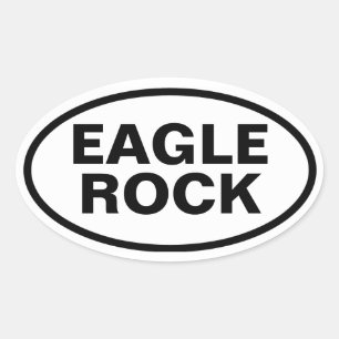 Adesivo Oval Rocha de QUATRO Eagle