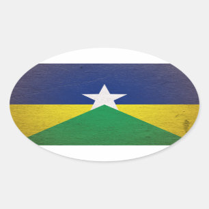 Adesivo Oval Rondonia