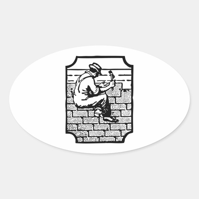 Adesivo Oval Roofer (Frente)
